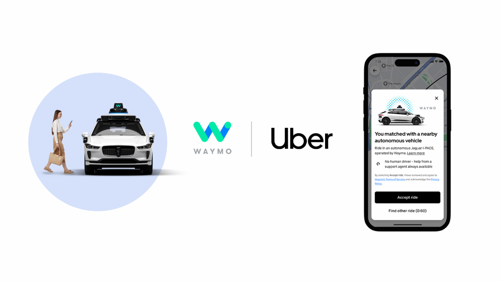WAymo Uber partenariat