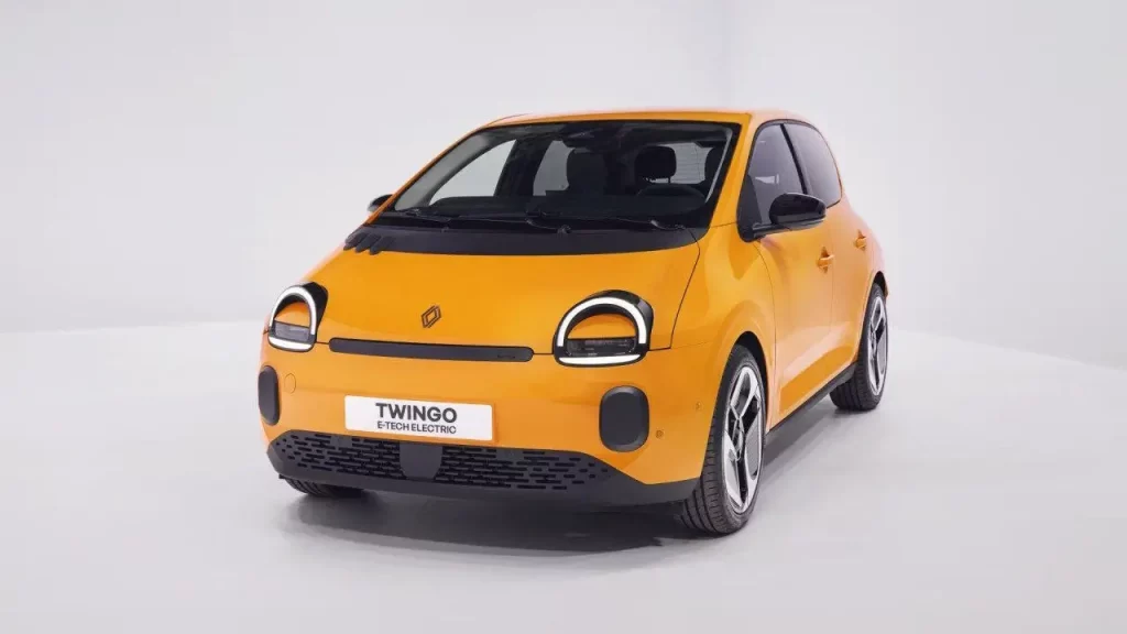 Twingo électrique intérieur